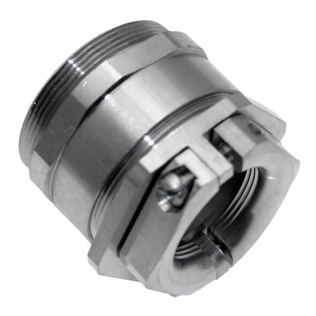 Mencom CRSS-42 PG42, Nickel Plated Brass, Clamping, Cable Gland, 1.378 - 1.83
