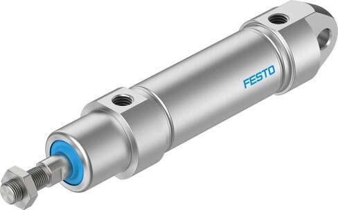 Festo 2176407 round cylinder CRDSNU-B-32-200-PPS-A-MG-A1 Stroke: 200 mm, Piston diameter: 32 mm, Based on the standard: ISO 15552, Cushioning: PPS: Self-adjusting pneumatic end-position cushioning, Assembly position: Any
