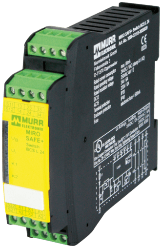 Murr Elektronik 3000-33113-3020020 MIRO SAFE+ SWITCH BCS L 24, 24 VAC/DC - 3 N/O contact / 1 N/C contact
