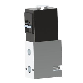 Humphrey EM25339RC1205060 Solenoid Valves, Large 2-Way & 3-Way Solenoid Operated, Number of Ports: 3 ports, Number of Positions: 2 positions, Valve Function: Single Solenoid, Multi-purpose, Piping Type: Manifold, Subbase 1&3 Port Piping, Coil Entry Orientation: Rotated, over Port 