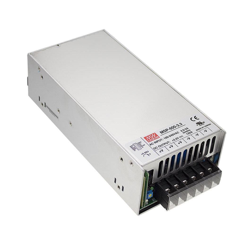 MEAN WELL MSP-600-48 AC-DC Single output Medical Enclosed power supply; Output 48Vdc at 13A; Stand-by voltage 5Vdc at 0.3A; remote on/off; Fan on/off; DC OK signal; 1xMOOP; 2xMOOP