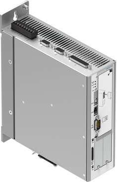 Festo 1501326 motor controller CMMP-AS-C5-3A-M3 One plug-in module CAMC-DS-M1, CAMC-G-S1 or CAMC-G-S3 is required in order to operate the motor controller CMMP-AS-…-M3. Mounting type: (* On sub-base, * Tightened), Product weight: 2200 g, Display: Seven-segment display,