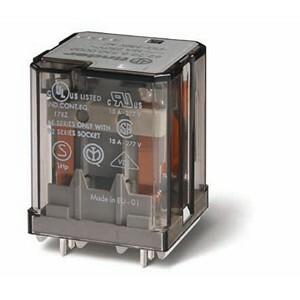 Finder 62.23.9.024.0000 Electromechanical PCB mount power relay - Finder (62 series) - Control coil voltage 24Vdc - 3 poles (3P) - 3C/O / 3PDT (3 Pole Double Throw) contact - Rated current 16A (250Vac; AC-1) / 16A (30Vdc; DC-1) - Rated switching power 750VA (230Vac; AC-15) - Con