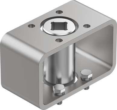 Festo 8084191 mounting kit DARQ-K-V-F05S14-F05S14-R13 Based on the standard: (* EN 15081, * ISO 5211), Container size: 1, Design structure: (* Female square and male square, * Mounting kit), Corrosion resistance classification CRC: 2 - Moderate corrosion stress, Produc