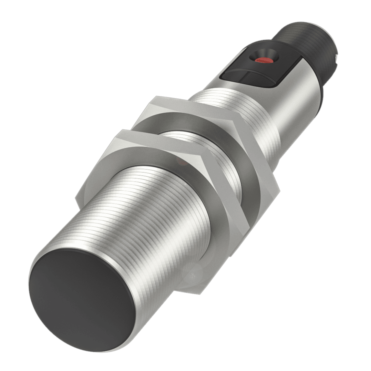 Balluff BCS00MF Capacitive sensors for object detection, Dimension: Ø 18 x 88.5 mm, Series: M18, Thread (A): M18x1, Installation: for flush mounting, Connection: Connector, M12x1-Male, 3-pin, Switching output: PNP Normally open (NO), Switching frequency: 100 Hz