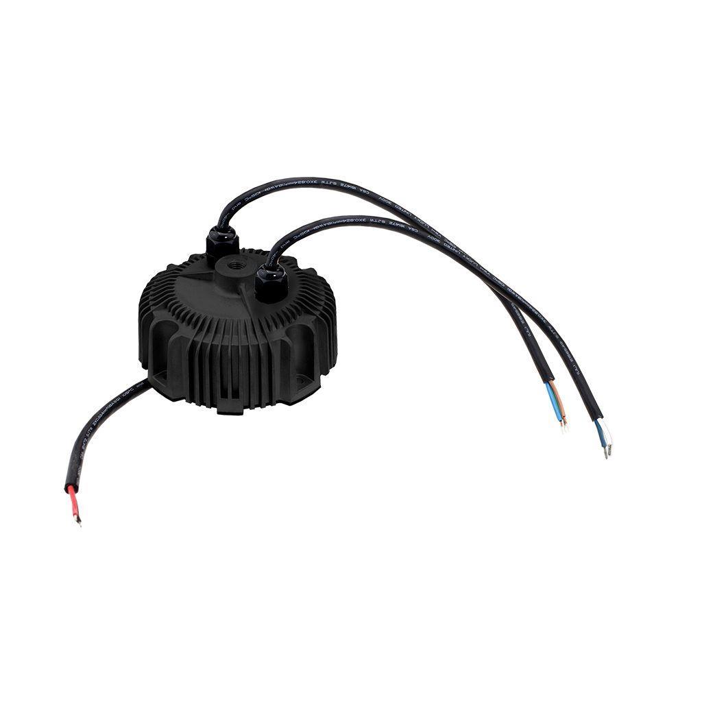 MEAN WELL HBG-100-60AB AC-DC Single output LED Driver Constant Current (CC) with PFC; Output 60 Vdc at 1.6A; IP65; for in- and outdoor high-bay lights; Dimming with 1-10Vdc 10V PWM resistance; Io adjustable through built-in potentiometer