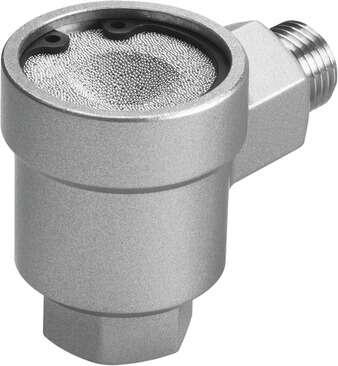 Festo 6753 quick exhaust valve SEU-1/4 With built-in silencer. Valve function: Quick exhaust, Pneumatic connection, port  1: G1/4, Pneumatic connection, port  2: G1/4, Mounting type: Threaded, Standard nominal flow rate, exhaust: 1100 l/min