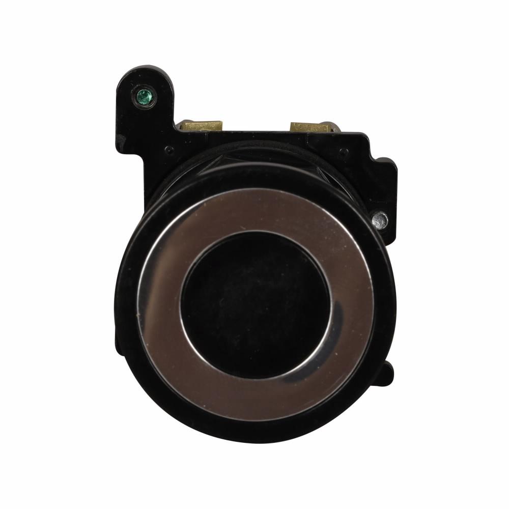 Eaton E34GEBC1-3X Eaton 30.5 mm Corrosion Resistant Push-Pull Unit,Factory Assembled,Class I Division 2,Standard Actuator,Black,Plastic bus,2NC,Non-illuminated,Three-position,Momentary push and pull, maintained intermediate,40 mm button,E34 Series