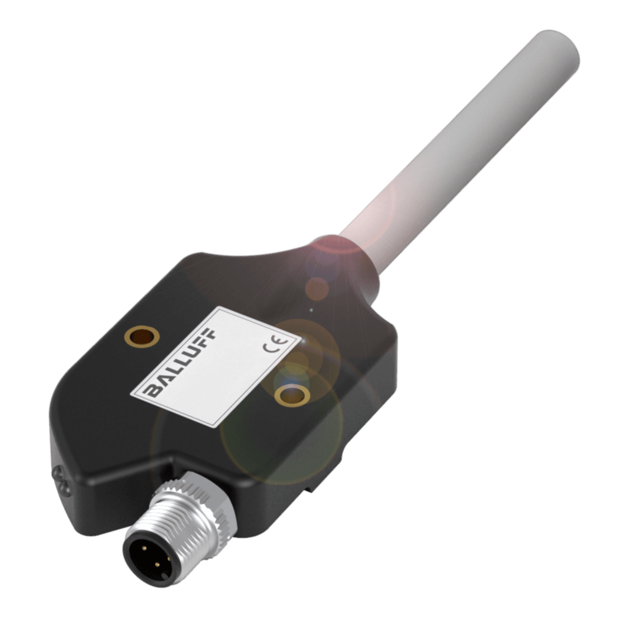 Balluff BNI005M Universal IO-Link interface, Version: Universal cable I/O interface, Interface: IO-Link 1.1, Operating voltage Ub: 18...30.2 VDC, Connection (COM 1): M12x1-Male, 5-pin, A-coded, Connection for sensor: open cable end-Leads, Cable length L: 0.5 m, Digital i