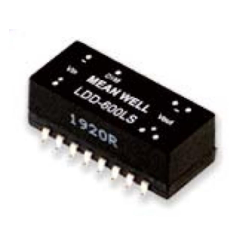 MEAN WELL LDD-600LS DC-DC Step down LED driver Constant Current (CC); Input 9-36Vdc; Output 0.6A at 2-32Vdc; PCB mount SMD; Dimming with PWM and remote ON/OFF