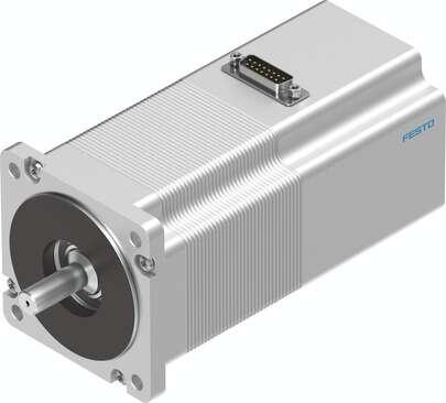 Festo 1370488 stepper motor EMMS-ST-87-M-SB-G2 Without gear unit/with brake. Ambient temperature: -10 - 50 °C, Storage temperature: -20 - 70 °C, Relative air humidity: 0 - 85 %, Conforms to standard: IEC 60034, Insulation protection class: B