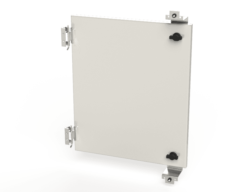 Saginaw Control SCE-DF24EL20LP Panel, Dead Front (Wall Mount), Height:20.00", Width:16.63", Depth:0.83", Powder coated white inside and out.