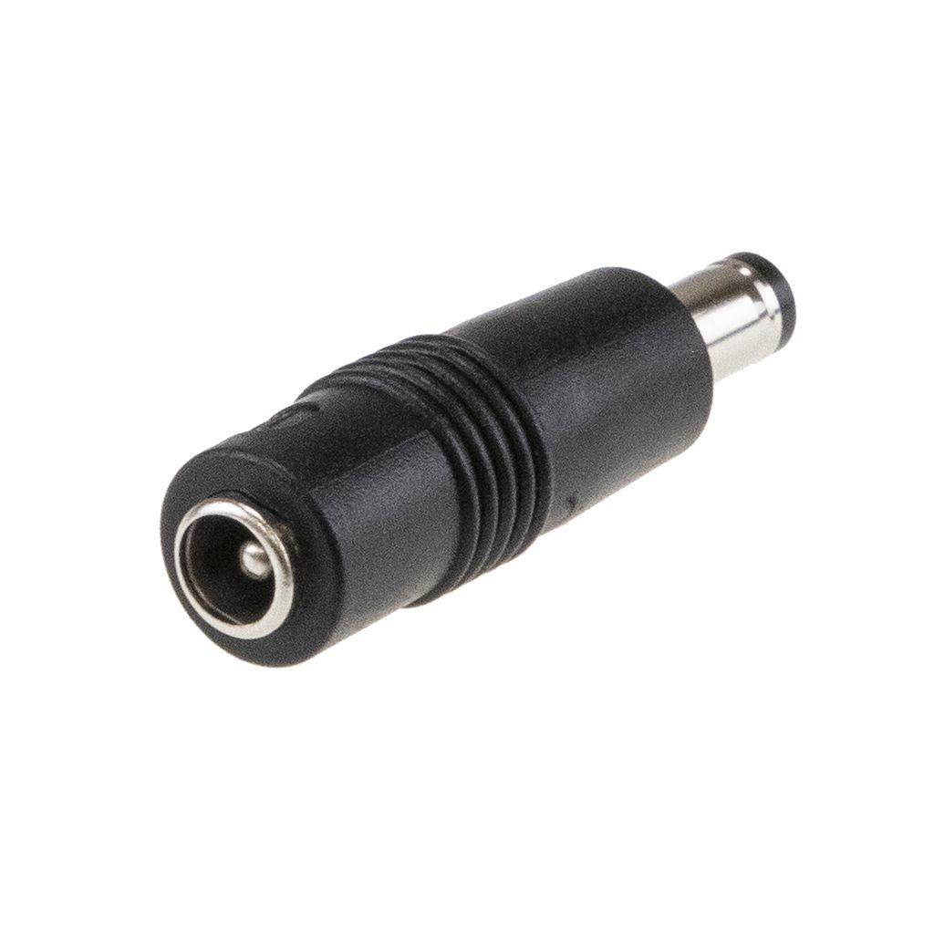 MEAN WELL DC PLUG-P1J-P1I Changeable DC Plug 2.1x5.5x9.5mm Converter; for GST18-60, GSM06-60, GEM06-60, GE12-40, SGA12-60, GS06/15, OWA-60U/E Adaptor with Standard P1J tuning fork plug OD 5.5mm; ID 2.1mm; Length 11mm