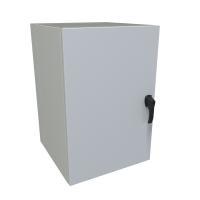 Hammond Manufacturing EN4DH362424LG 19U 24W 24D N4/12 Eclipse Swing-Out Wall Mount Cabinet w/ Solid Door