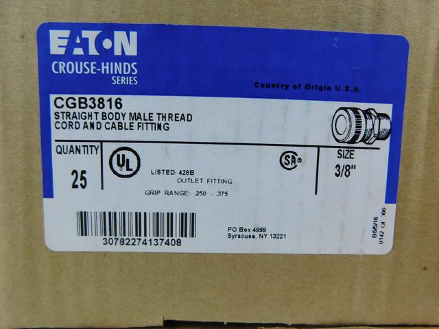 CGB3816 Part Image. Manufactured by Eaton.