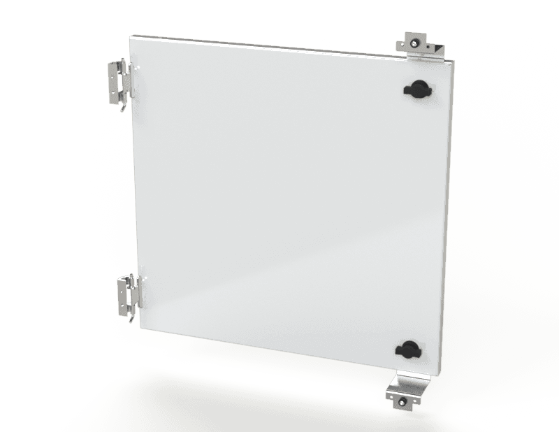 Saginaw Control SCE-DF24EL24LP Panel, Dead Front (Wall Mount), Height:20.00", Width:20.63", Depth:0.83", Powder coated white inside and out.