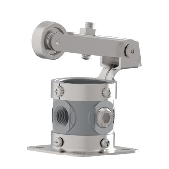 Humphrey V250C21121 Mechanical Valves, Roller Cam Operated Valves, Number of Ports: 2 ports, Number of Positions: 2 positions, Valve Function: Normally open, Piping Type: Inline, Direct piping, Options Included: Mounting Base, Approx Size (in) HxWxD: 3.44 x 1.56 DIA