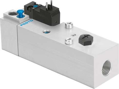 Festo 558231 soft-start valve VABF-S6-1-P5A4-N12-4-1 Max. positive test pulse with logic 0: 2500 µs, Max. negative test pulse with logic 1: 1400 µs, Vibration resistance: Transport application test at severity level 2 in accordance with FN 942017-4 and EN 60068-2-6, S