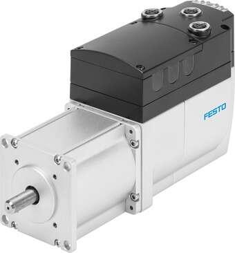 Festo 8061199 Integrated Drive EMCA-EC-67-S-1TM-DIO Controller operating mode: (* PWM-MOSFET power output stage, * Cascade controller with, * P position controller, * PI speed controller, * Proportional and integral controller for electricity), Rotor position sensor: A