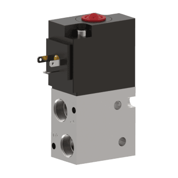 Humphrey V31039RC1205060 Solenoid Valves, Small 2-Way & 3-Way Solenoid Operated, Number of Ports: 3 ports, Number of Positions: 2 positions, Valve Function: Single Solenoid, Multi-purpose, Piping Type: Inline, Direct Piping, Coil Entry Orientation: Rotated, over port 1, Size (in)