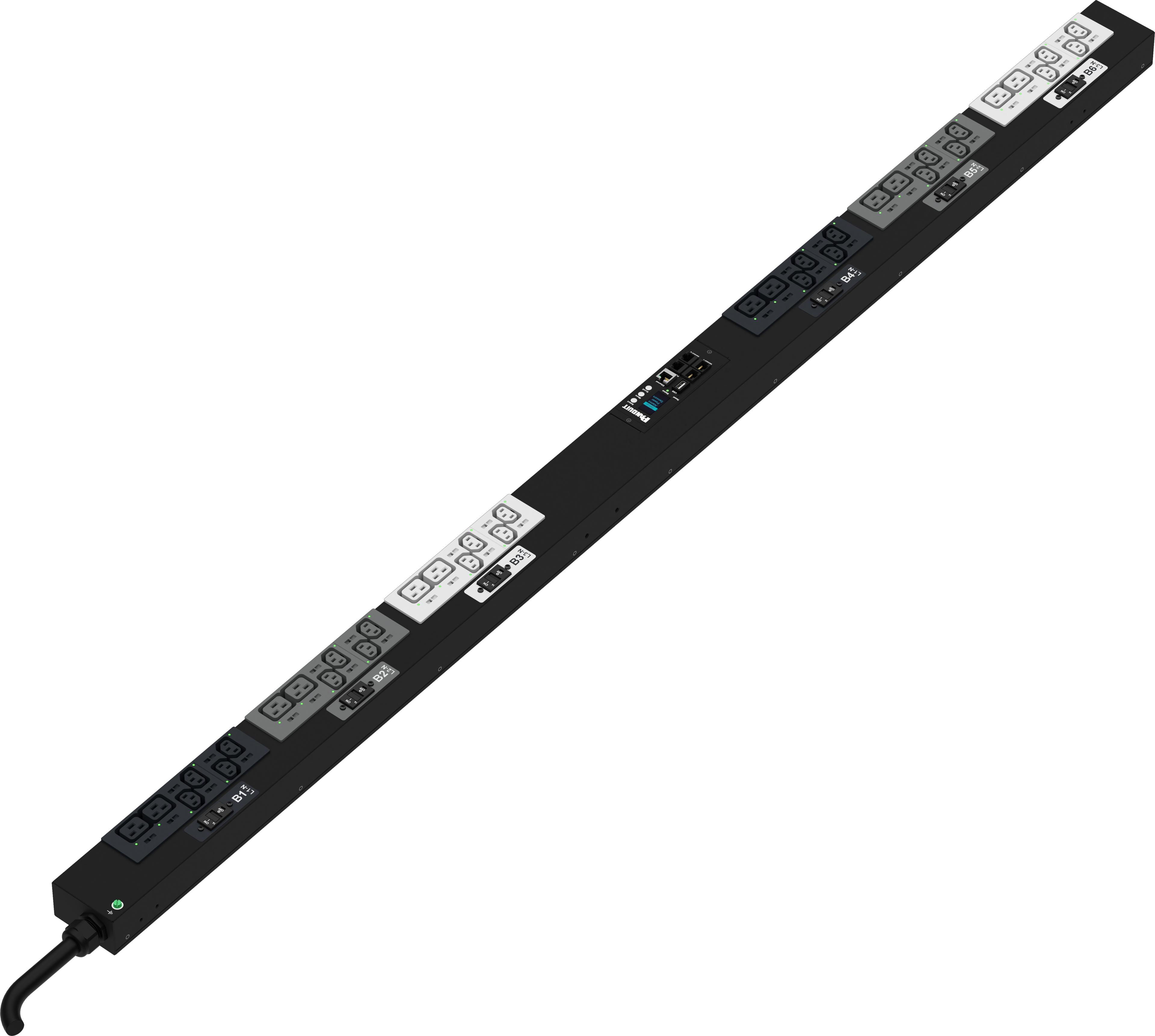 Panduit P36G06M SmartZone™ Monitored & Switched per Outlet PDU