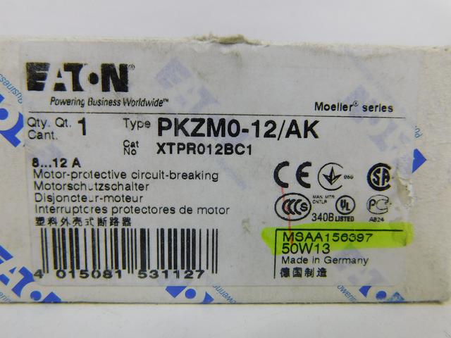 XTPR012BC1 Part Image. Manufactured by Eaton.