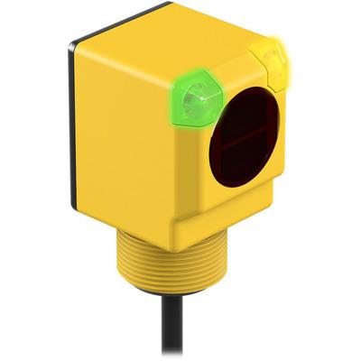 Banner Q40SN6FF200 W-30 Fixed-field photo-electric sensor with background suppression system - Banner Engineering (EZ-BEAM series - Q40 DC series) - Part #33901 - Sensing range 200mm - Infrared (IR) light (880nm) - 1 x digital output (NPN transistor) (Light-ON or Dark-ON operati