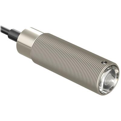Banner SMA30SELC W-30 Photo-electric emitter with through-beam system / opposed mode - Banner Engineering (SM30 series) - Part #35938 - Infrared (IR) light (880nm) - Supply voltage 10Vdc-30Vdc (12Vdc / 24Vdc nom.) / 12Vac-240Vac (200Vac / 220Vac nom.) - Pre-wired with 30ft / 9