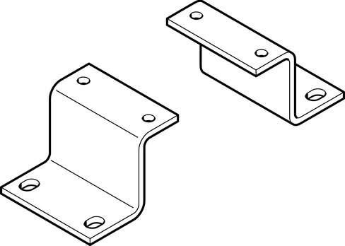 Festo 572419 adapter kit DASB-P1-HC-SB For connecting between sensor box SRAP and actuators for process automation. Corrosion resistance classification CRC: 3 - High corrosion stress, Materials note: Conforms to RoHS