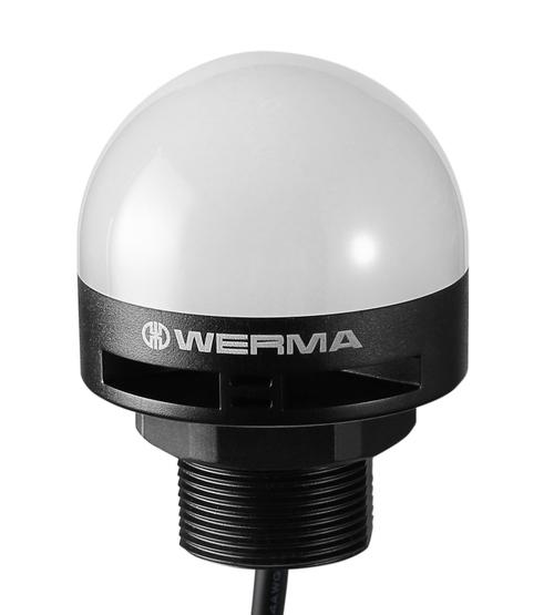 Werma 240.140.50 MC55 RGB Buzzer M12-plug 10-30VDC 