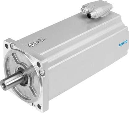 Festo 2103501 servo motor EMME-AS-100-M-HS-ASB Without gear unit/with brake. Ambient temperature: -10 - 40 °C, Storage temperature: -20 - 70 °C, Relative air humidity: 0 - 90 %, Conforms to standard: IEC 60034, Insulation protection class: F