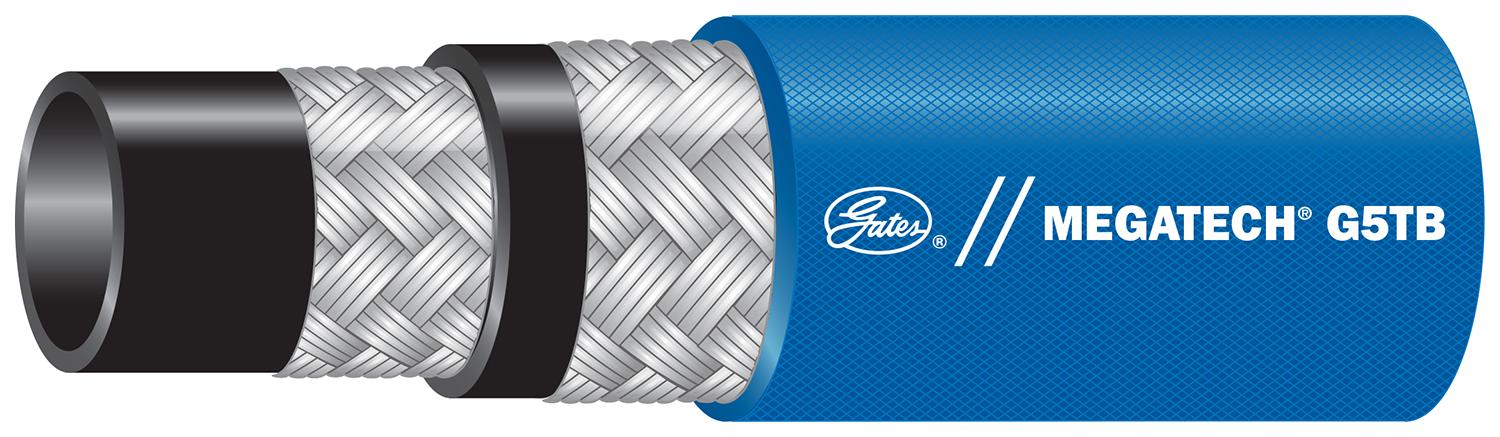 Gates 85397/20MEGATECH G5TB X50FT Wire Braid Hose and Couplings MegaTech® G5TB Oil-Air Return, 85397 20MEGATECHG5TBX50FT -40°F to +300°F 8.5 215.9 4000 1.25 31.8 1.7 43.2-40°F to +300°F (-40°C to +149°C) 1000