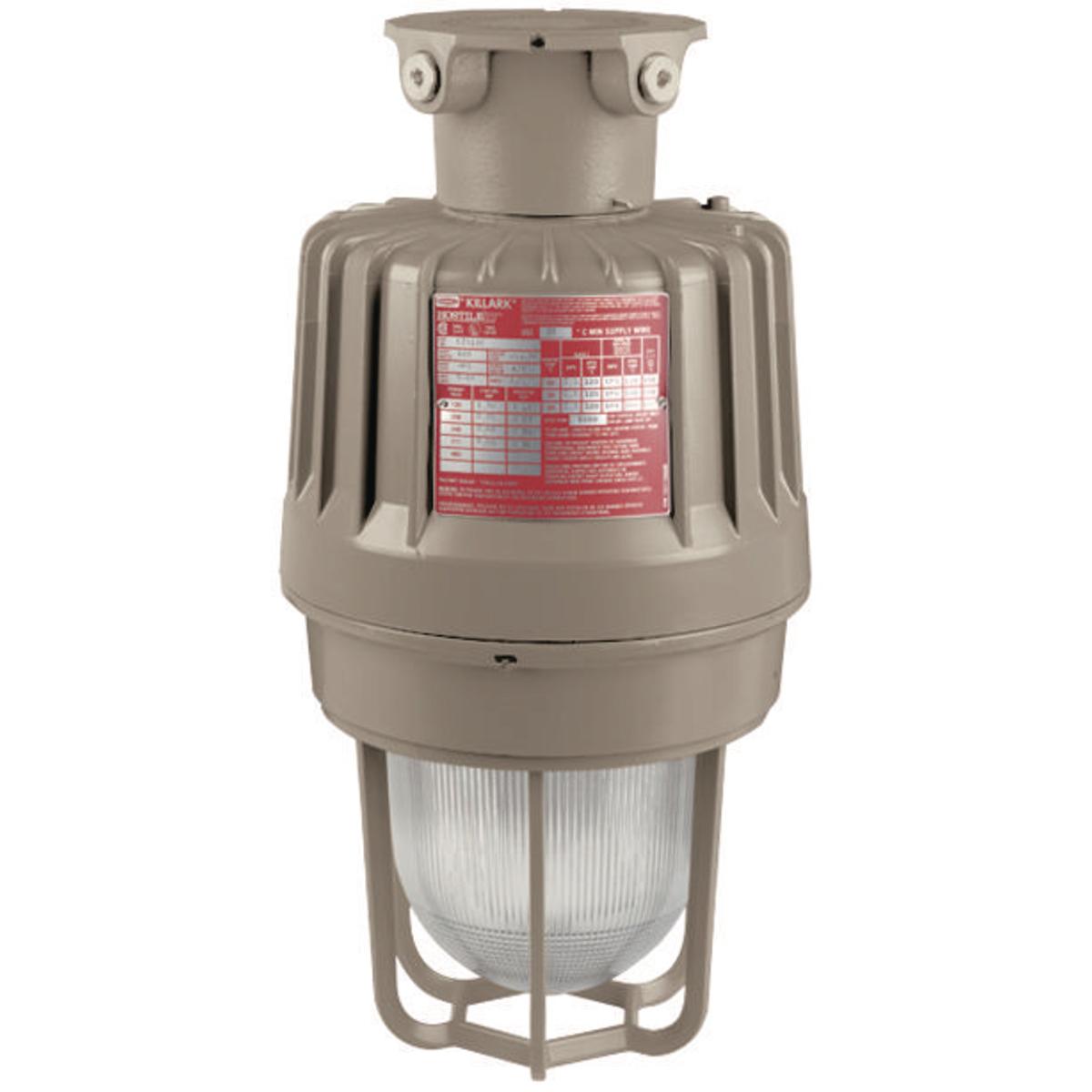 Hubbell EZS075X3 70W 480V High Pressure Sodium 1" Ceiling Mount  ; Three light sources – High Pressure Sodium (50-400W), Metal Halide (70-400W) and Pulse Start Metal Halide (175-400W) ; Mounting choice –Pendant, ceiling, 25˚ stanchion or 90˚ wall mount, all with “wireless