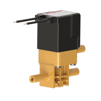 Humphrey 37015710 Solenoid Valves, Small 2-Way & 3-Way Solenoid Operated, Number of Ports: 3 ports, Number of Positions: 2 positions, Valve Function: Diverter, Piping Type: Inline, Direct Piping, Size (in)  HxWxD: 2.99 x 1.21 x 1.76, Media: Aggressive Liquids & Gases