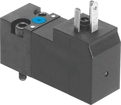 Festo 8040574 solenoid valve VSCS-B-M32-MD-WA-3AC1-8 Valve function: 3/2 closed, monostable, Type of actuation: electrical, Width: 15 mm, Standard nominal flow rate: 13,5 l/min, Operating pressure: 1,5 - 8 bar