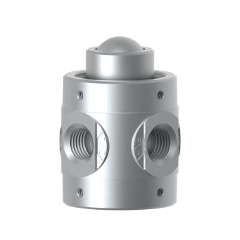 Humphrey 250B31020 Mechanical Valves, Roller Ball Operated Valves, Number of Ports: 3 ports, Number of Positions: 2 positions, Valve Function: Normally closed, Piping Type: Inline, Direct piping, Approx Size (in) HxWxD: 2.38 x 1.56 DIA, Media: Air, Inert Gas