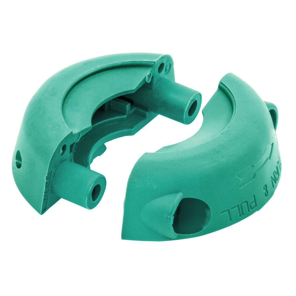 Hubbell HBLTL3CCTL Twist-Lock Devices, Colored Cord Clamp,Size 3, Teal 