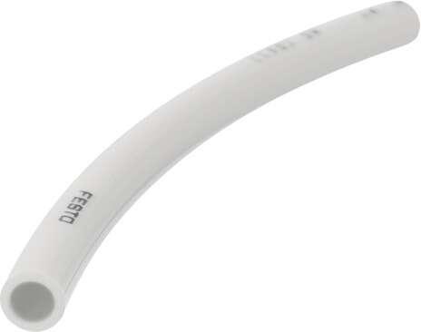 Festo 551464 plastic tubing PEN-8X1,25-SI standard O.D tubing, for QS plug connectors, CN and CK fittings, polyethylene (not approved for use in the food industry). Outside diameter: 8 mm, Bending radius relevant for flow rate: 35 mm, Inside diameter: 5,7 mm, Min. ben