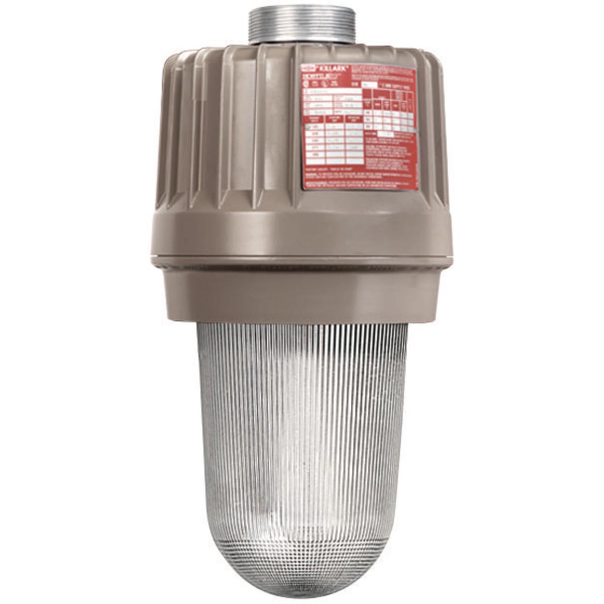 Hubbell EZP175 175W 480V Pulse-Start Metal Halide  ; Three light sources – High Pressure Sodium (50-400W), Metal Halide (70-400W) and Pulse Start Metal Halide (175-400W) ; Mounting choice –Pendant, ceiling, 25˚ stanchion or 90˚ wall mount, all with “wireless” design tha