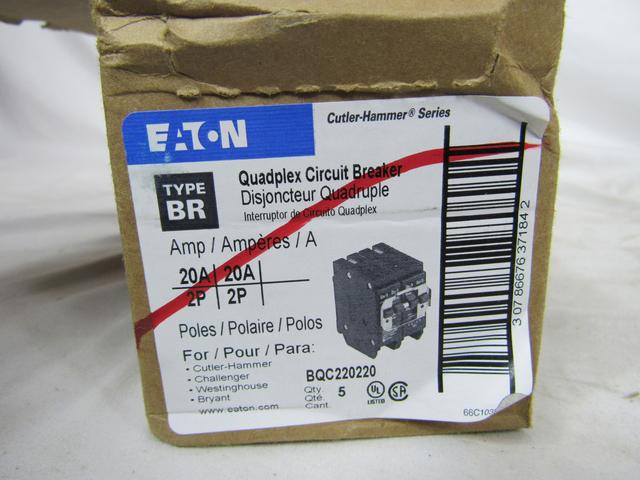 BQC220220 Part Image. Manufactured by Eaton.