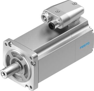 Festo 4267572 servo motor EMME-AS-60-S-LS-AMX Without gearing, without brake. Ambient temperature: -10 - 40 °C, Storage temperature: -20 - 70 °C, Relative air humidity: 0 - 90 %, Conforms to standard: IEC 60034, Insulation protection class: F