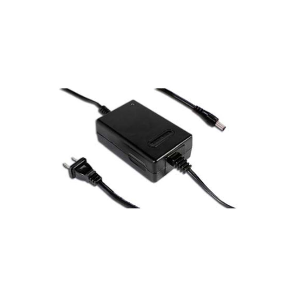 MEAN WELL GC30U-5P1J AC-DC Desktop charger Mix Mode (CV+CC); Output 16.8Vdc at 1.6A; 2 pin USA AC inlet plug