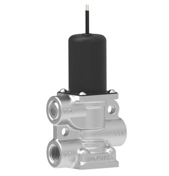 Humphrey 501E121120351205060 Solenoid Valves, Large 2-Way & 3-Way Solenoid Operated, Number of Ports: 2 ports, Number of Positions: 2 positions, Valve Function: Single Solenoid, Normally Open, Piping Type: Inline, Direct Piping, Approx Size (in) HxWxD: 5.72 x 2 x 3.37, Media: Air, In