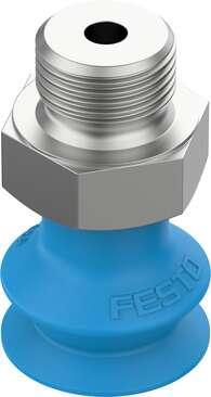 Festo 1395671 suction cup VASB-15-1/8-PUR-B Suction cup height compensator: 5,6 mm, Nominal size: 3 mm, suction cup diameter: 15 mm, suction cup volume: 0,83 cm3, Effective suction diameter: 12,4 mm