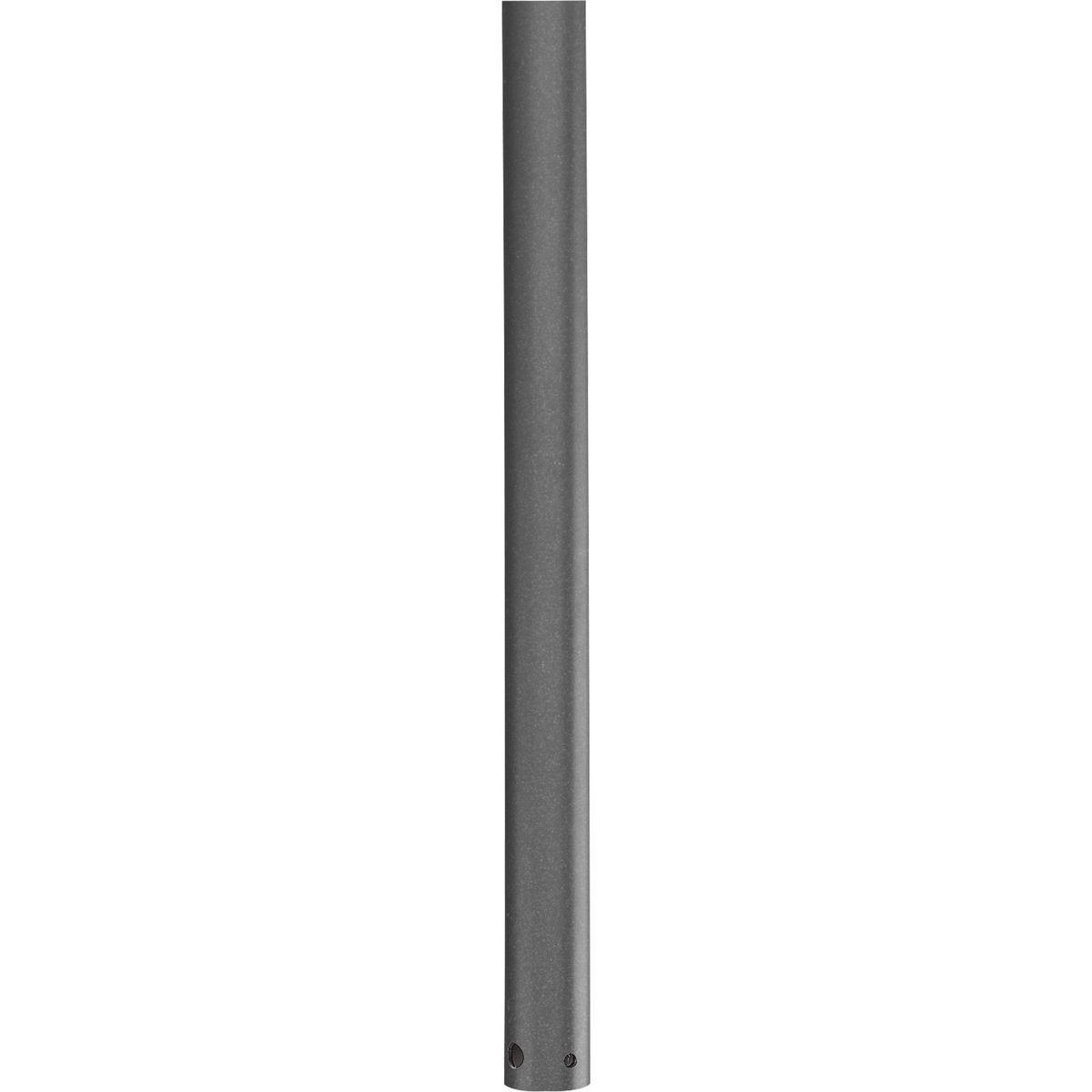 Hubbell P2607-143 3/4 In. x 48 In. downrod for use with any Progress Lighting ceiling fan. Use of a fan downrod positions your ceiling fan at the optimal height for air circulation and provides the perfect solution for installation on high cathedral ceilings or in great ro