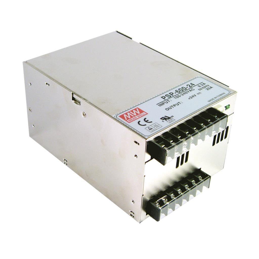 MEAN WELL PSP-600-15 AC-DC Single output Enclosed power supply; Output 15Vdc at 40A
