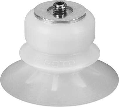 Festo 189392 suction cup ESS-50-BS easily interchangeable, Suction cup height compensator: 11 mm, Min. workpiece radius: 150 mm, Nominal size: 3 mm, suction cup diameter: 50 mm, suction cup volume: 14,23 cm3