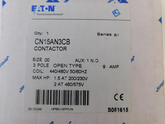 CN15AN3CB Part Image. Manufactured by Eaton.