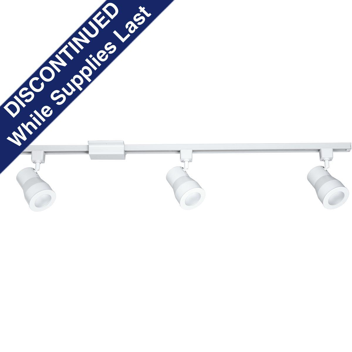 Hubbell P900003-028-27 Ideal for residential and light commercial applications, this LED Track Kit is ready to install. Track Kits include 42 in of linear track, a floating power feed, three large AC LED Track Heads and installation hardware. White Track Heads feature a frosted