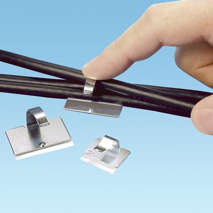 Panduit MACC62-AV-C Metal adhesive backed cord clip